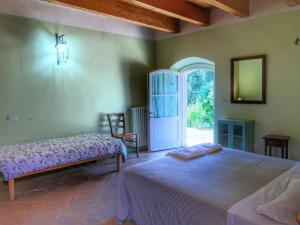 A bed or beds in a room at Holiday Home in Assisi near Monte Subasio