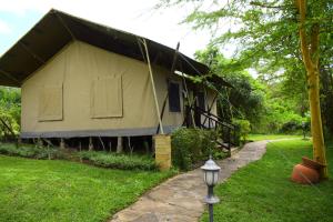 Zahrada ubytování Lake Elmenteita Serena Camp