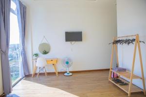 TV a/nebo společenská místnost v ubytování Duy Thanh hotel