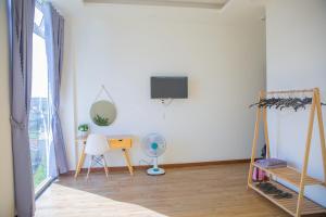 TV a/nebo společenská místnost v ubytování Duy Thanh hotel