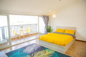 Postel nebo postele na pokoji v ubytování Duy Thanh hotel