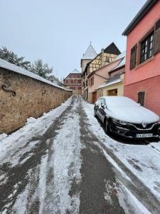 Gîte au cœur des remparts-parking facile v zime