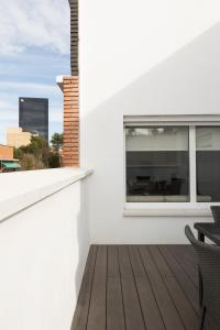 A balcony or terrace at Apartamentos Las Torres