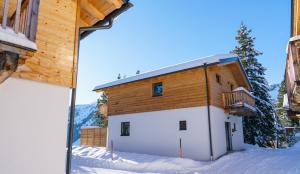 Luxalps- Turrach Alm Chalets Nr 1-4 Grünsee- Sauna- Skifahren- Wandern- Natur v zimě
