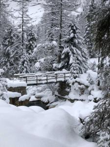 Casa All'Alpe v zimě