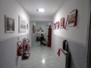 TV a/nebo společenská místnost v ubytování Hotel Alloggio Del Conte