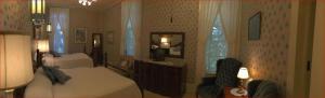 Ein Bett oder Betten in einem Zimmer der Unterkunft Franklin Terrace Bed and Breakfast