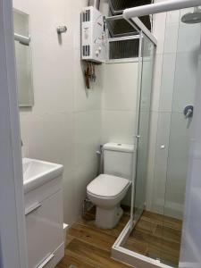 Vonios kambarys apgyvendinimo įstaigoje Flamengo Clean Studio