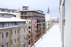 Tallinn City Apartments Roosikrantsi v zimě