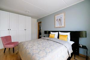 Postel nebo postele na pokoji v ubytování Tallinn City Apartments Roosikrantsi