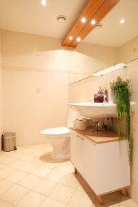 Koupelna v ubytování Tallinn City Apartments Roosikrantsi + 35 fotografií