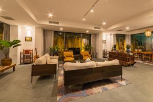 Posezení v ubytování Akala Villa Hoi An