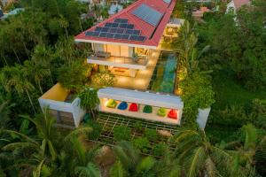 Zahrada ubytování Akala Villa Hoi An