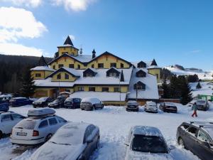 Podkrovný apartmán Donovaly AD Tatran during the winter