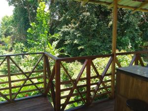 Balkón nebo terasa v ubytování Hotel cahuita