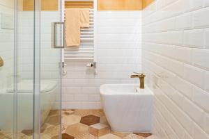 A bathroom at Aria di Bosco