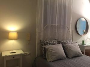 Letto o letti in una camera di ZEN Cozy Urban Ap in the heart of Zakynthos town