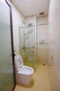 Koupelna v ubytování Lan Mạnh Hotel