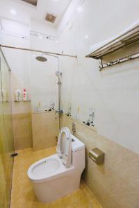 Koupelna v ubytování Lan Mạnh Hotel