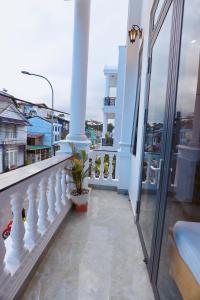Balkón nebo terasa v ubytování Lan Mạnh Hotel
