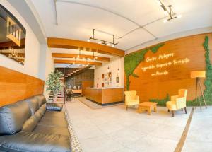 Posezení v ubytování HIT Merida Hotel Boutique