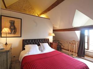 Ένα ή περισσότερα κρεβάτια σε δωμάτιο στο Gîte Longny-au-Perche, 6 pièces, 14 personnes - FR-1-497-166