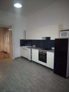 Kuchyňa alebo kuchynka v ubytovaní Napraforgó apartman