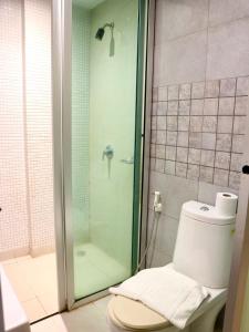 Et badeværelse på Swana Bangkok Hotel