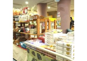 a store filled with lots of boxes of food at Isawa no sato / Vacation STAY 61566 in Shiso +17 photos