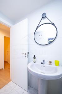 A bathroom at Monte Aurora