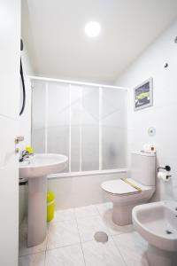 A bathroom at Monte Aurora
