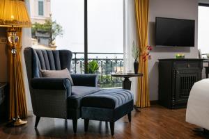 Χώρος καθιστικού στο Hanoi L'Heritage Hotel & Gym - Spa