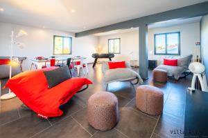 Posedenie v ubytovaní Villa Eskapi Perpignan