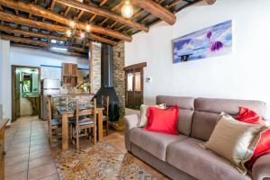 Posezení v ubytování Casa Antonia Capileira La Alpujarra