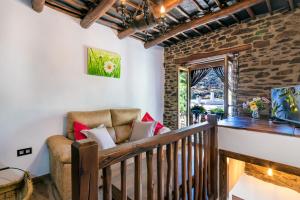 Posezení v ubytování Casa Antonia Capileira La Alpujarra