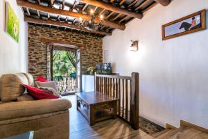 Posezení v ubytování Casa Antonia Capileira La Alpujarra