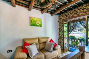 Posezení v ubytování Casa Antonia Capileira La Alpujarra