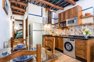 Kuchyň nebo kuchyňský kout v ubytování Casa Antonia Capileira La Alpujarra