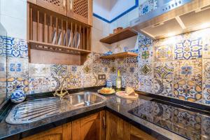 Kuchyň nebo kuchyňský kout v ubytování Casa Antonia Capileira La Alpujarra