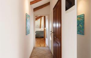 Ένα ή περισσότερα κρεβάτια σε δωμάτιο στο Apartment Titova Riva Cr