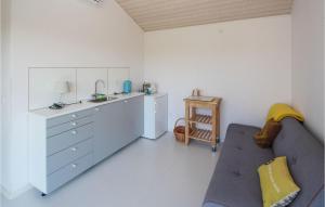Dapur atau dapur kecil di Stunning Home In Samsø With Wifi