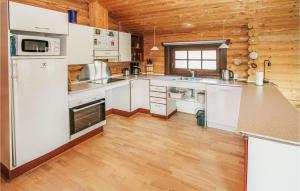Η κουζίνα ή μικρή κουζίνα στο 3 Bedroom Stunning Home In Samsø