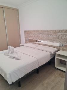 Posteľ alebo postele v izbe v ubytovaní El Olivar La Vega de Tetir