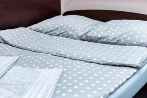 Łóżko lub łóżka w pokoju w obiekcie Apartaments Piotrkowska 101