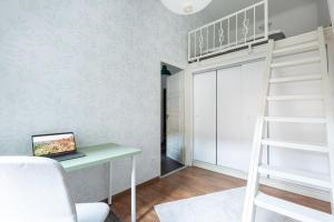 Posteľ alebo postele v izbe v ubytovaní D63 Dohány Apartment