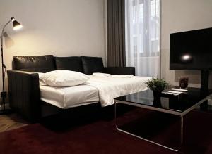 Posteľ alebo postele v izbe v ubytovaní Hotel Rumor