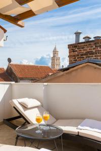 Balkón nebo terasa v ubytování Le Premier Luxury Rooms