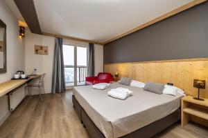 Postel nebo postele na pokoji v ubytování Hotel Piandineve