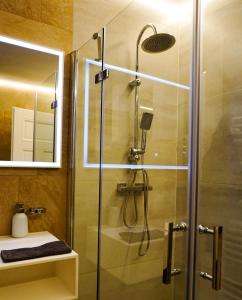 Koupelna v ubytování Parkresidenz Lychen, Ferienwohnung 7
