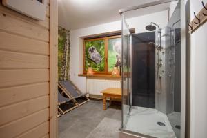 Kúpeľňa v ubytovaní Domek Samki + 37 fotografií